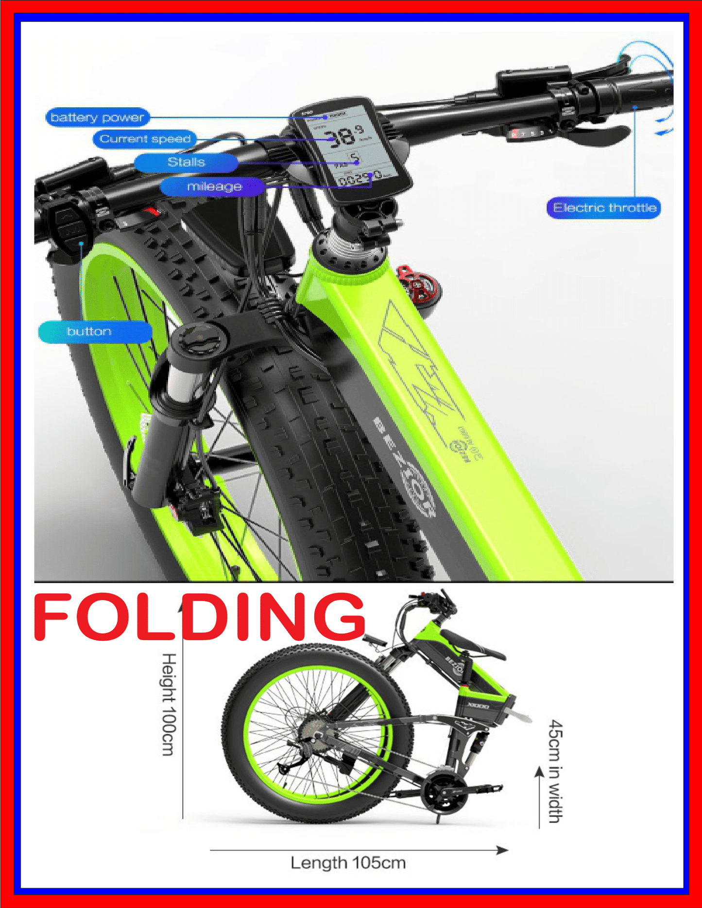 X1500 BEZIOR EBIKE GREEN